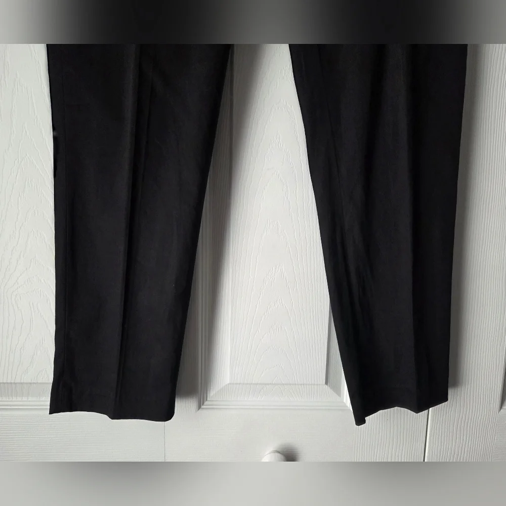 MMK Black Dress Pants with Silver Zippers Size 8 - Picture 7 of 12